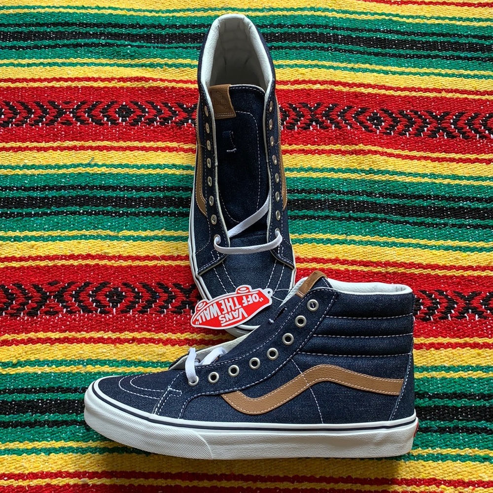 Vans SK8 JEANS / LEATHER / NEW